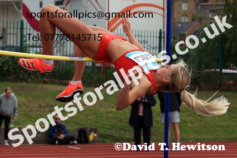 Womens Heptathlon High Jump, 2024 EAP International Combined events, Hewcham, Northumberland.  Photo: David T. Hewitson/Sports for All Pics